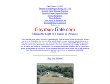 Tablet Screenshot of gayman-gate.com